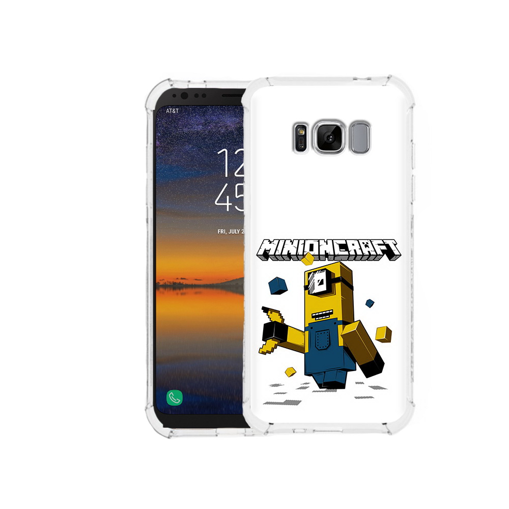 

Чехол MyPads Tocco для Samsung Galaxy S8 миньон (PT107395.590.478), Прозрачный, Tocco