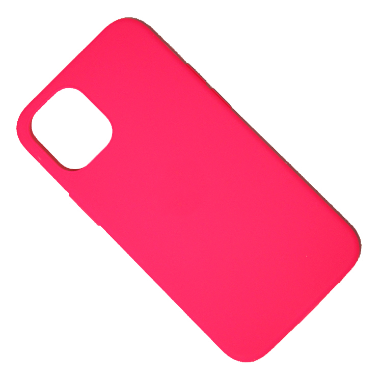 

Чехол iPhone 12 mini силиконовый Soft Touch <темно-розовый> (премиум), iPhone 12 mini