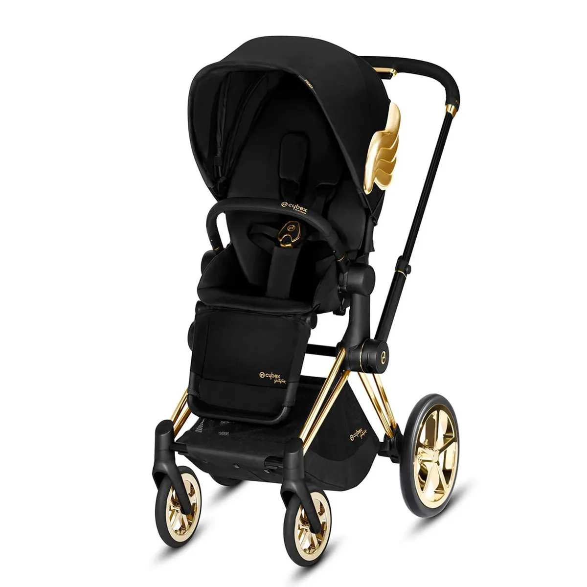 

Коляска с прогулочным блоком и рамой Cybex Priam Fe Js Wings, Priam Fe Js Wings