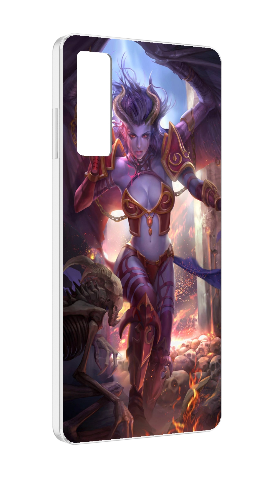 

Чехол MyPads queen of pain dota 2 для TCL 20 5G, Прозрачный, Tocco