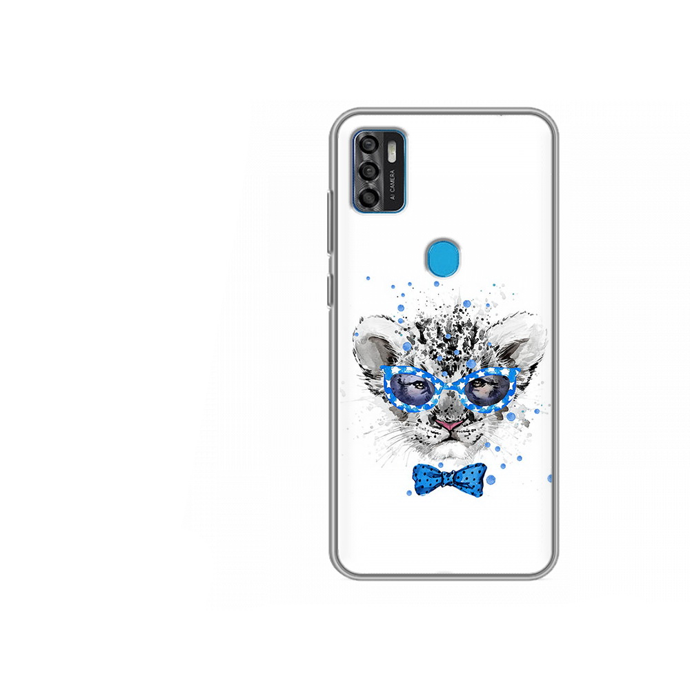 

Чехол MyPads Tocco для ZTE Blade A7s 2020 тигренок с бабочкой (PT158171.472.642), Tocco