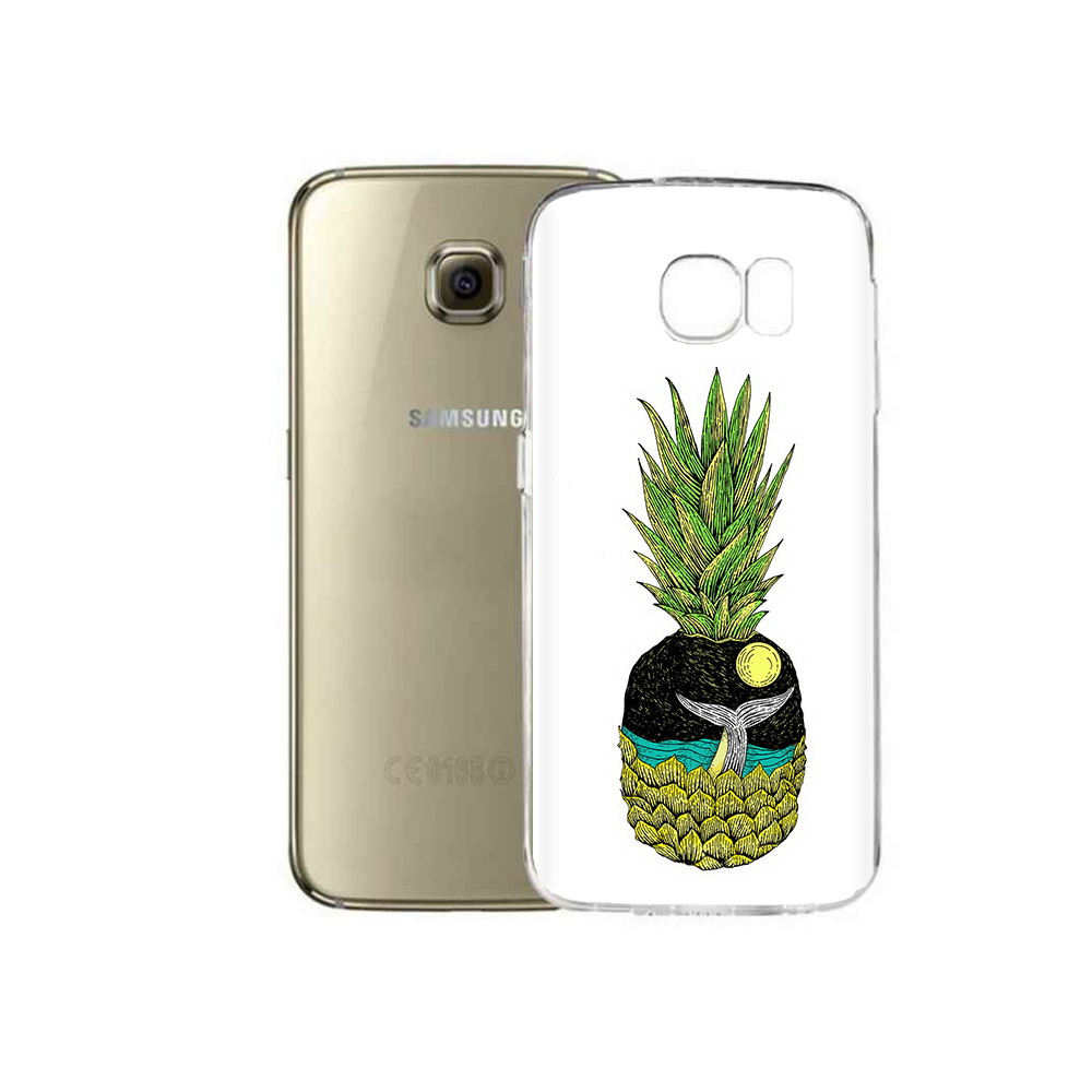 

Чехол MyPads Tocco для Samsung Galaxy C5 Pro ананас с китом (PT61139.577.220), Прозрачный, Tocco