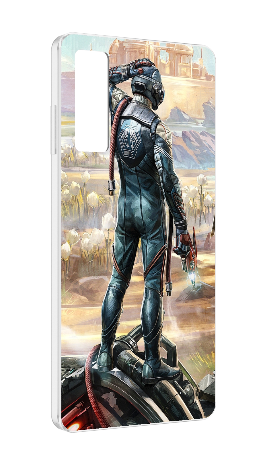 

Чехол MyPads the-outer-worlds для TCL 20 5G, Прозрачный, Tocco