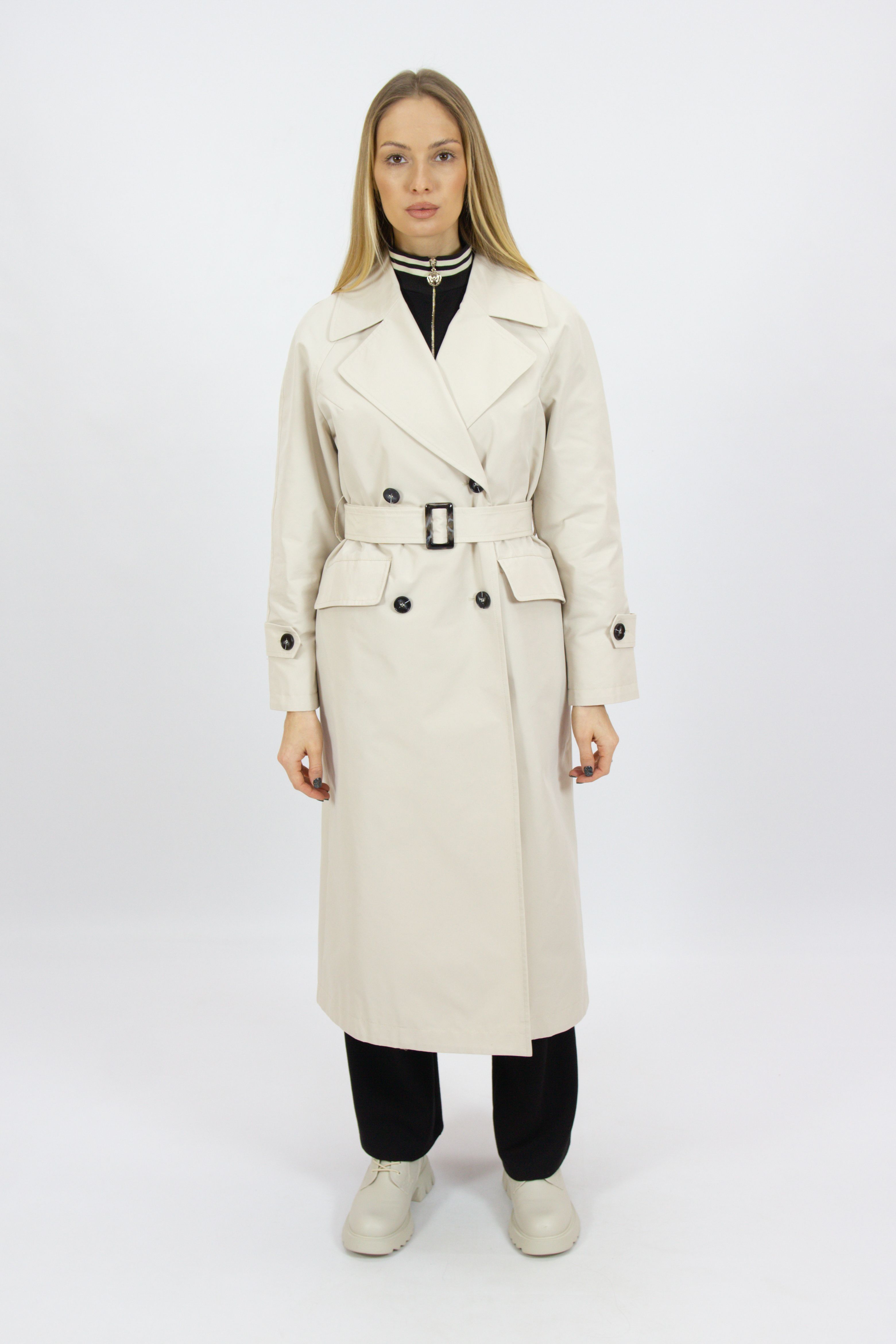 

Тренч женский 365 clothes Miramar белый 40 RU, Miramar