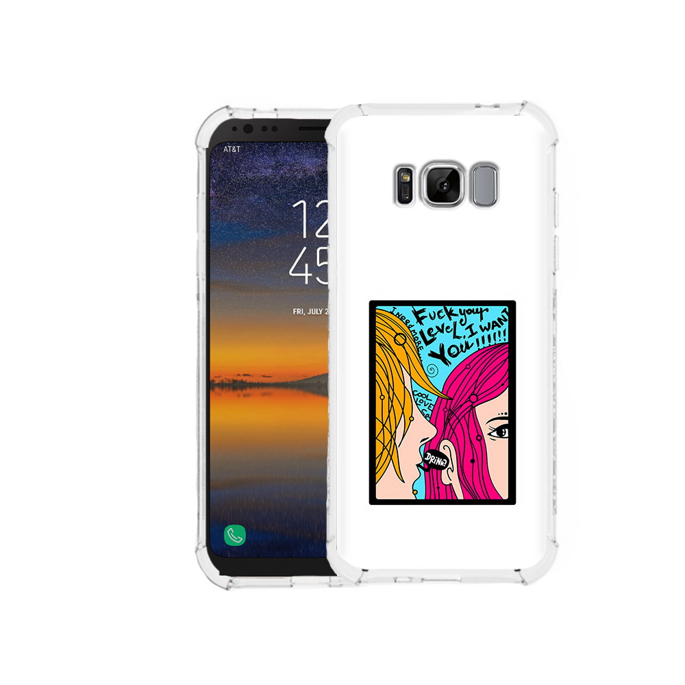 

Чехол MyPads Tocco для Samsung Galaxy S8 Выпьем (PT107395.590.51), Прозрачный, Tocco