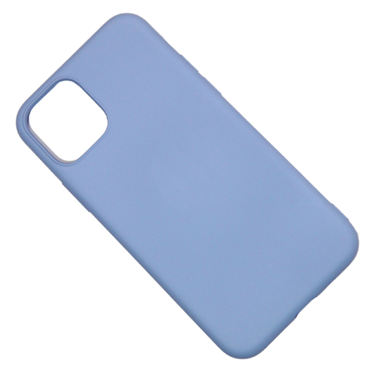 Чехол iPhone 11 Pro силиконовый Soft Touch 2 <голубой> (премиум)