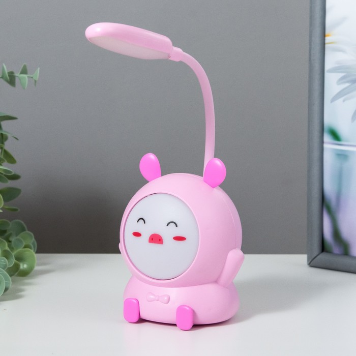 

Настольная лампа "Ушастик" LED 1,2 Вт USB 9х9х20 см МИКС
