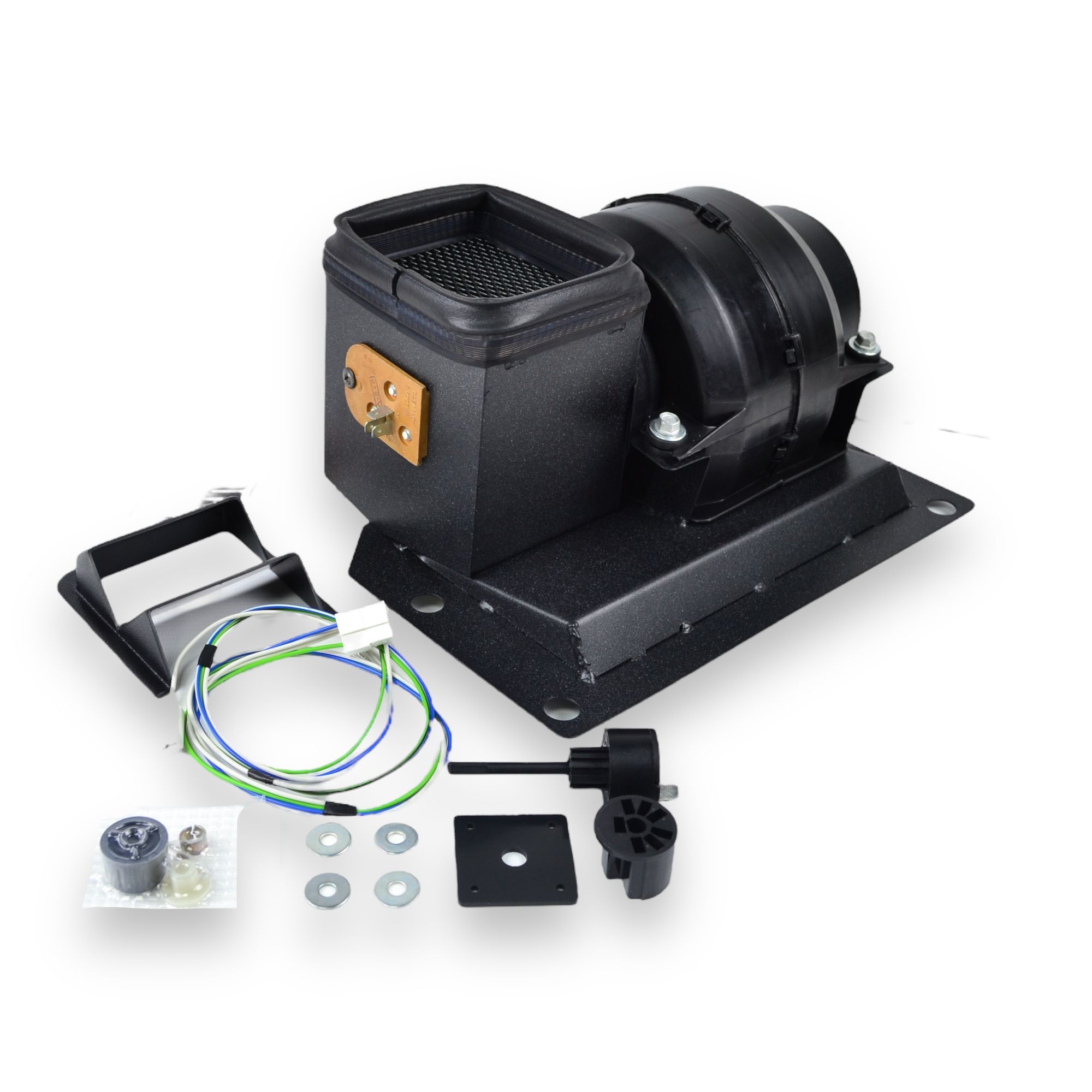 

Модифицированный отопитель в железном корпусе + сетка фильтр (3х скорости) печка Нива