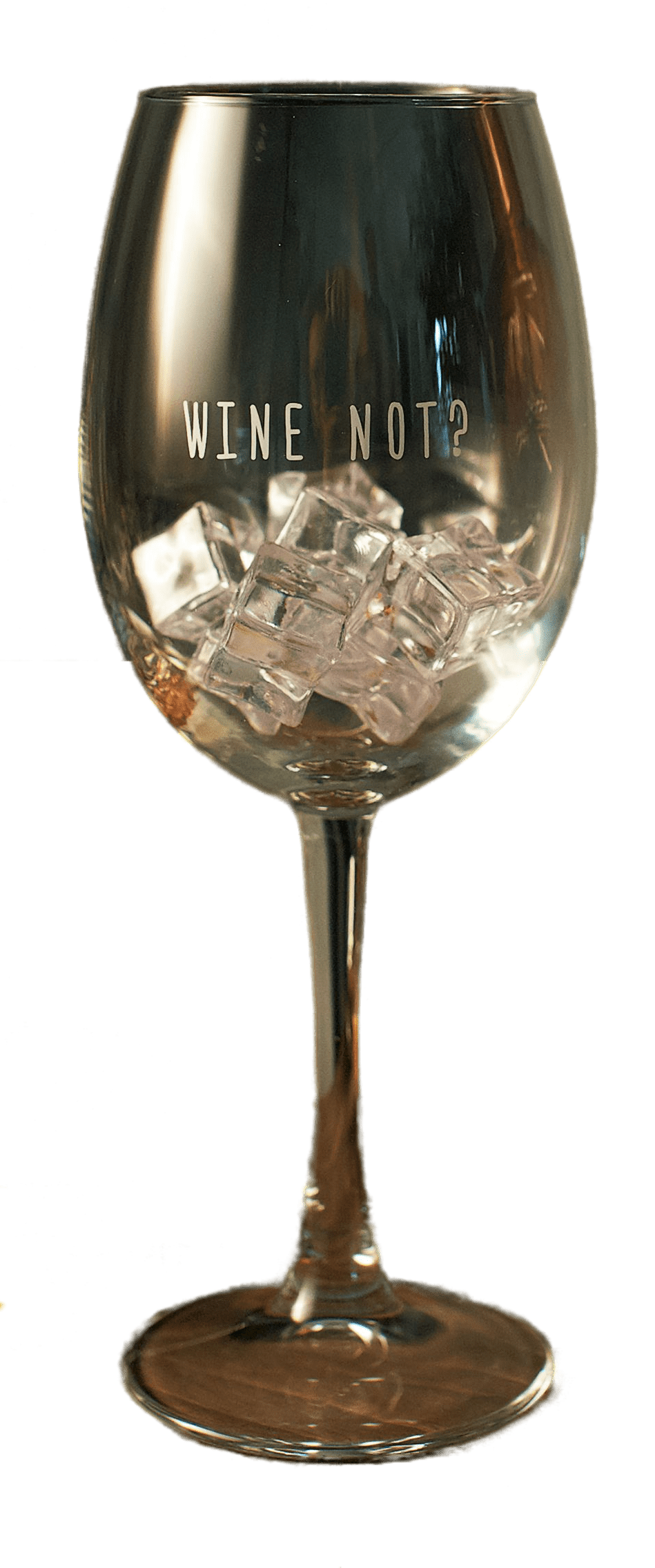 Бокал с гравировкой Art House Glass and Decor Wine not BD021