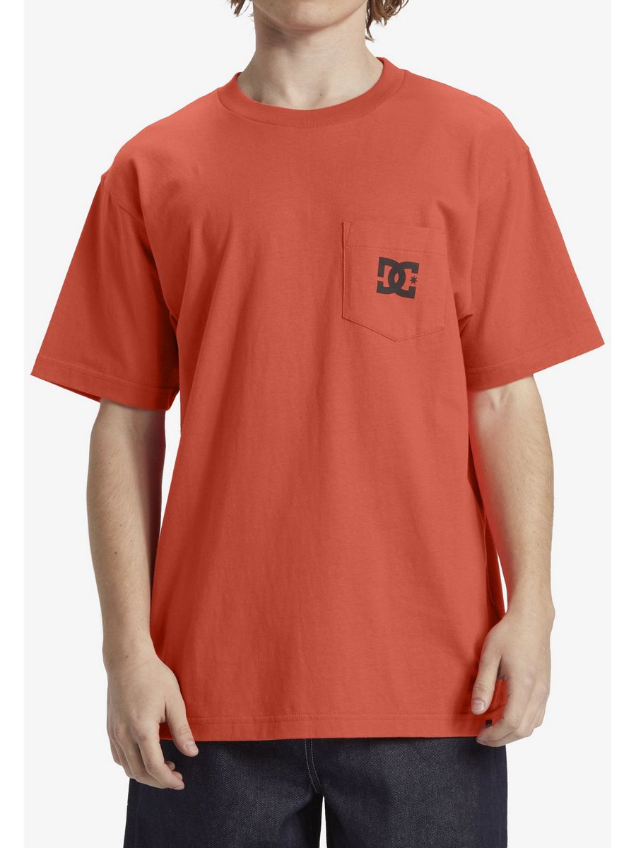 

Футболка унисекс DC SHOES DC121000P розовая S, Розовый, DC121000P