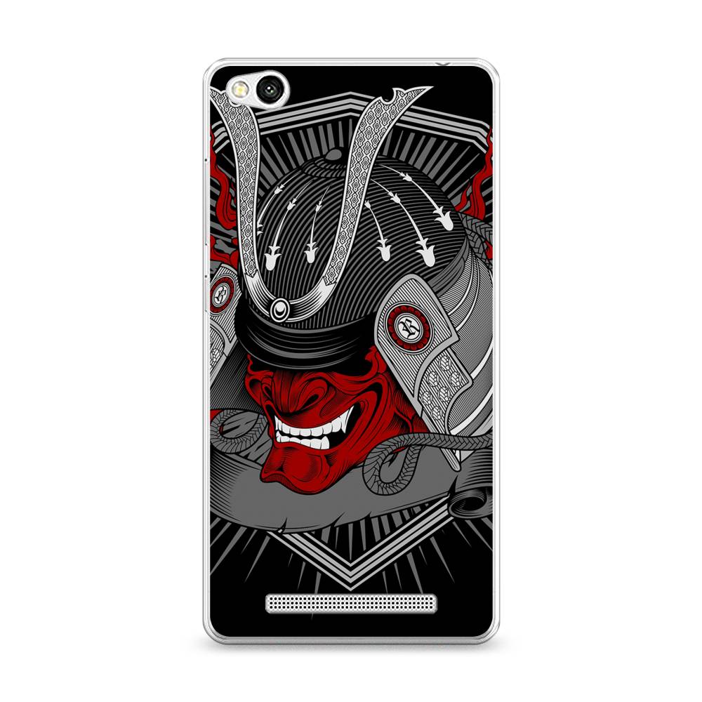 

Чехол на Xiaomi Redmi 3 "Красная маска самурая", Белый;красный;черный, 30850-4