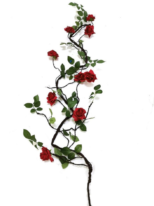 Искусственная Лиана с розами
