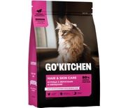 Сухой корм Go'kitchen с курицей для кошек 1,36 кг