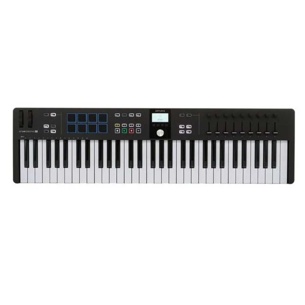 MIDI клавиатура Arturia KeyLab Essential 61 mk3 Black