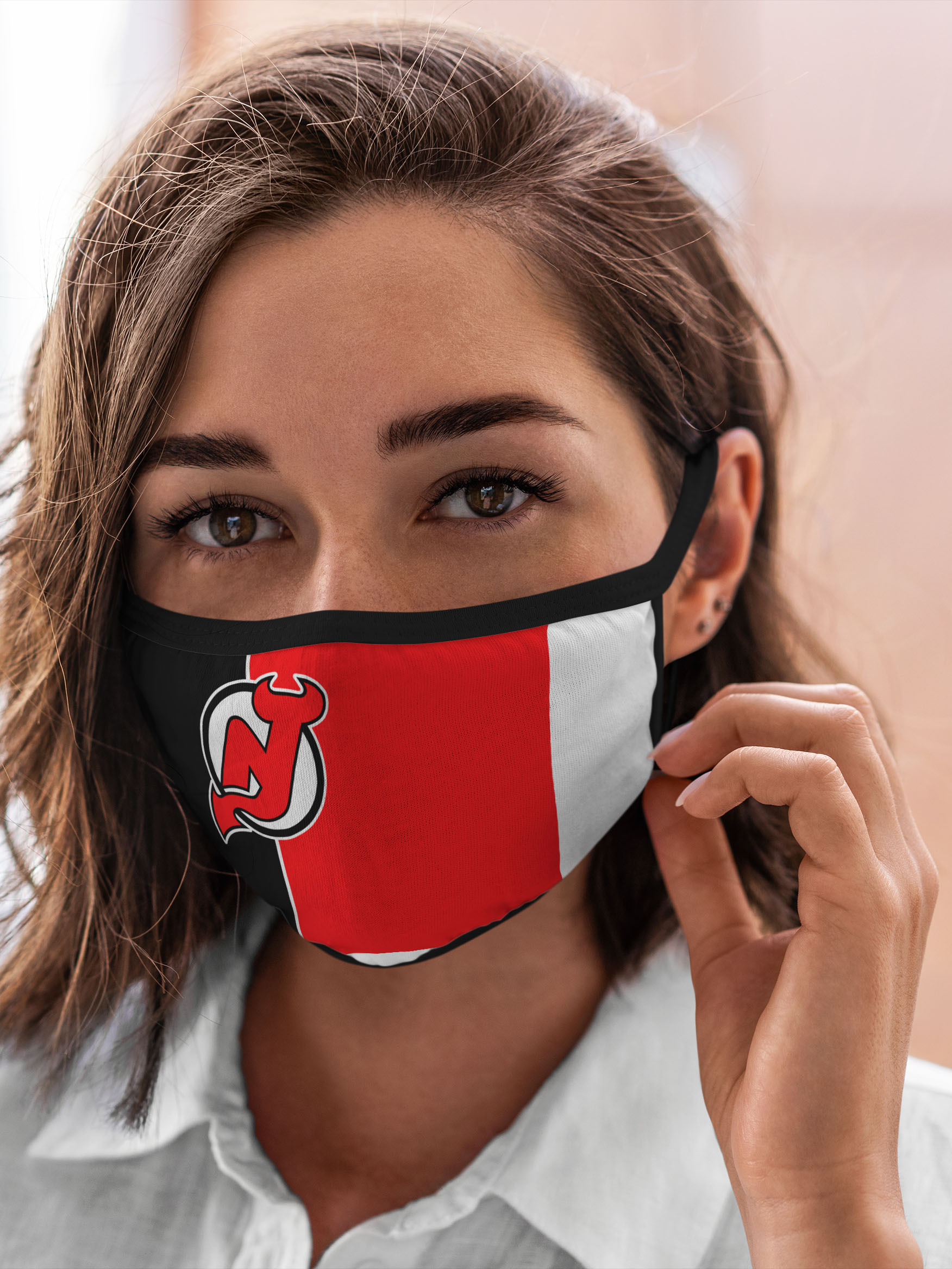 

Многоразовая маска унисекс Burnettie Nhl Нью Джерси Девилз, Разноцветный, Nhl Нью Джерси Девилз