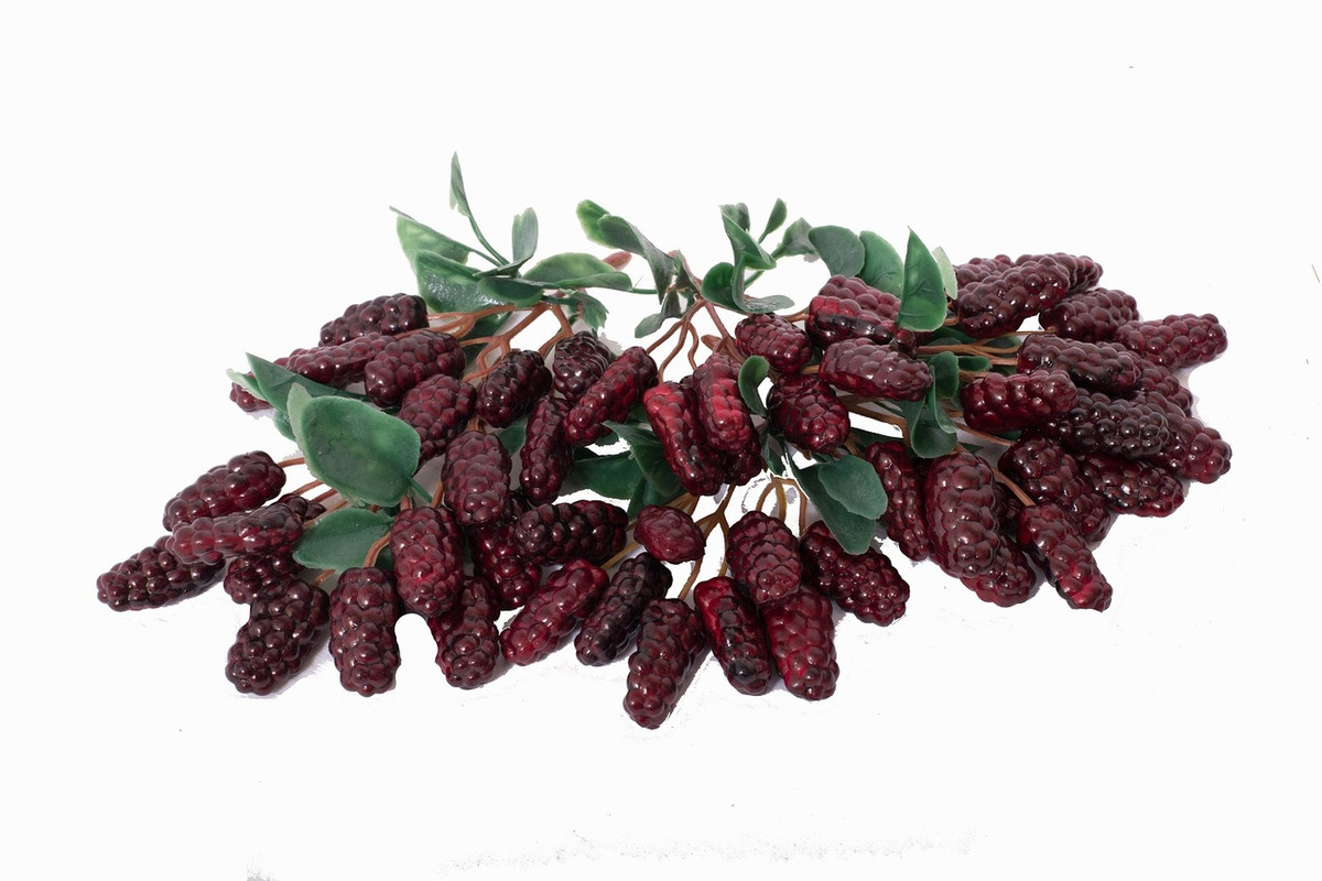 

Искусственные муляжи ежевики, Зеленый;коричневый