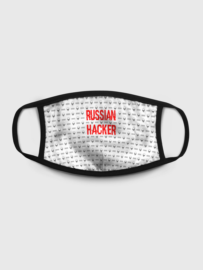 

Многоразовая маска унисекс Burnettie Russian Hacker, Разноцветный, Russian Hacker