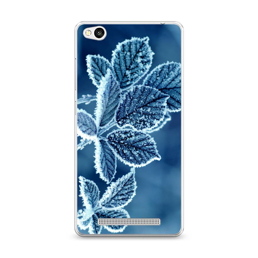 

Чехол на Xiaomi Redmi 3 "Зима 6", Голубой;белый, 30850-2