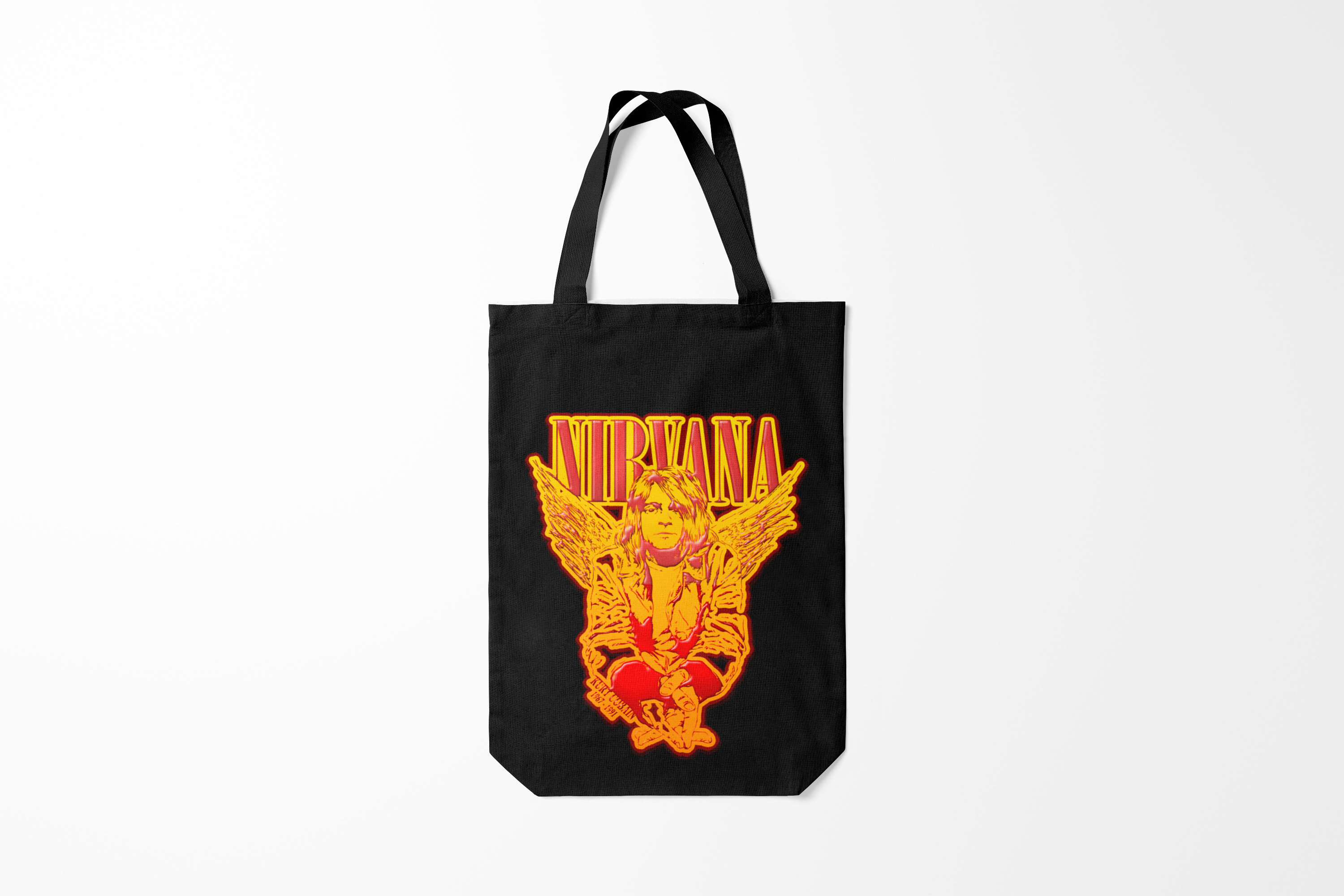 

Сумка шoппер унисекс Burnettie Nirvana, разноцветный, Nirvana