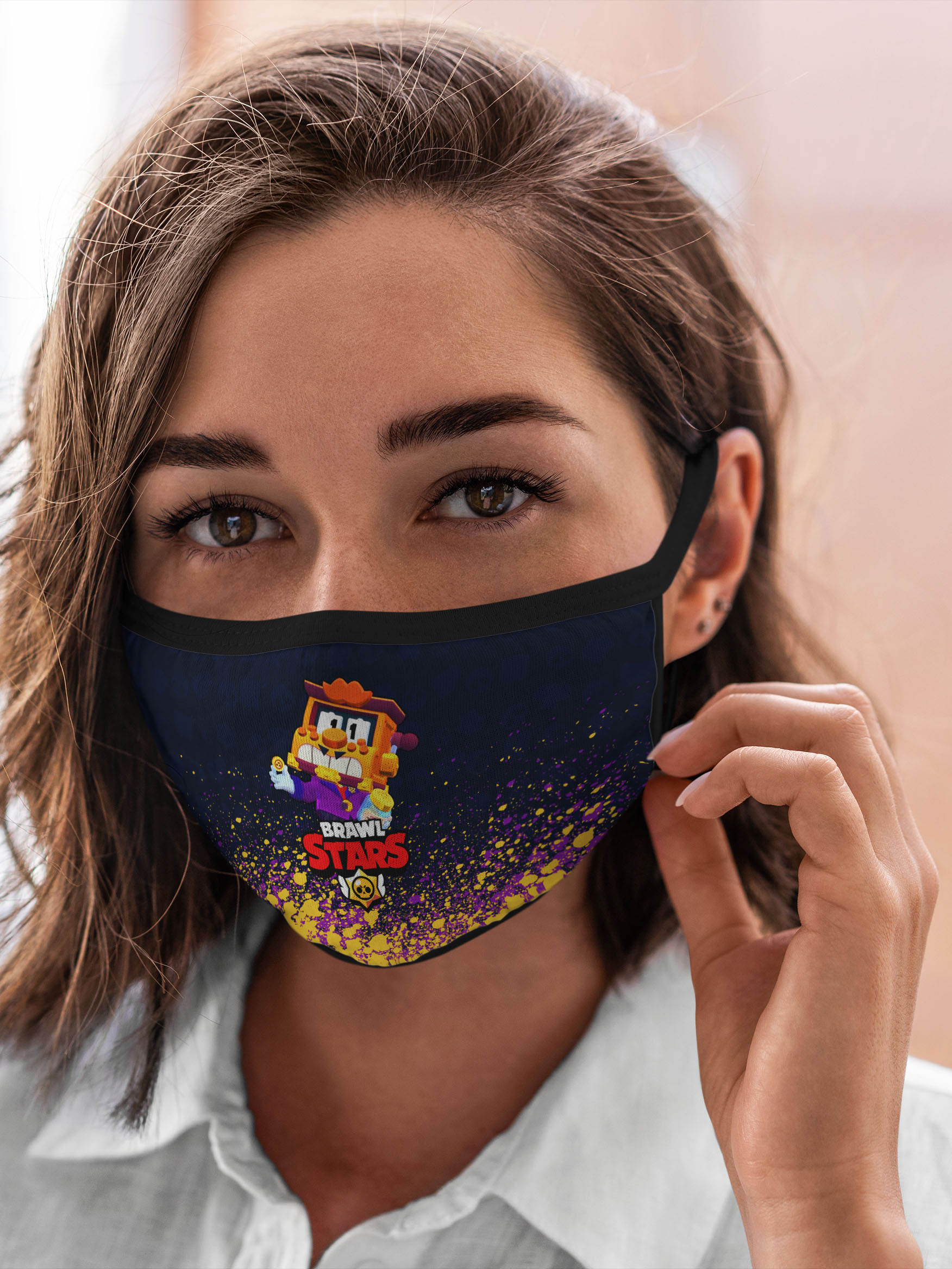 

Многоразовая маска унисекс Burnettie Brawl Stars Грифф Griff Coin, Разноцветный, Brawl Stars Грифф Griff Coin