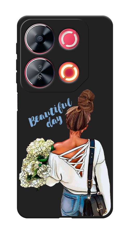 

Чехол Awog на Itel P65 "Beautiful day vector", Коричневый;белый;зеленый, 3202352-1