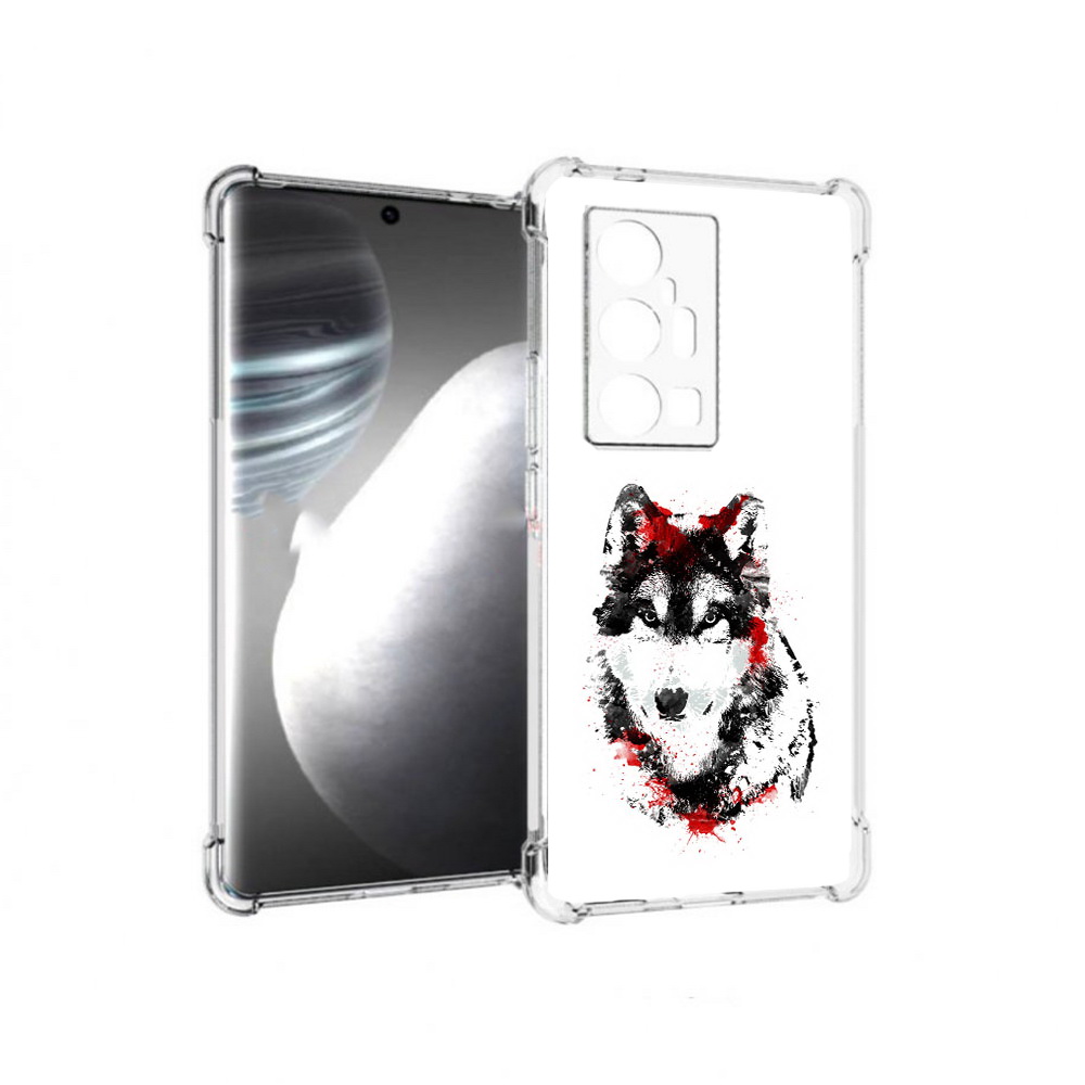 

Чехол MyPads Tocco для Vivo X7 Pro кровавый волк (PT227071.403.416), Прозрачный, Tocco