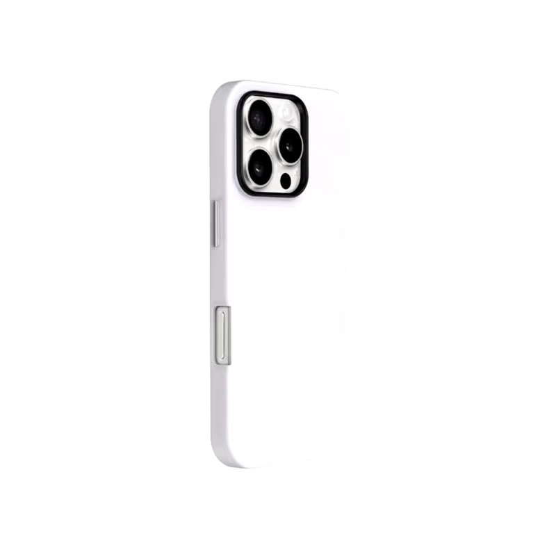 Чехол с MagSafe для iPhone 16 MAG NOBLE кожаный Soft touch  Белый