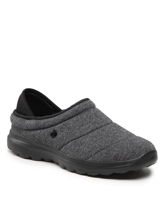 

Слипоны At Ease 175031/BKGY Skechers серый 38,5 EU, At Ease 175031/BKGY
