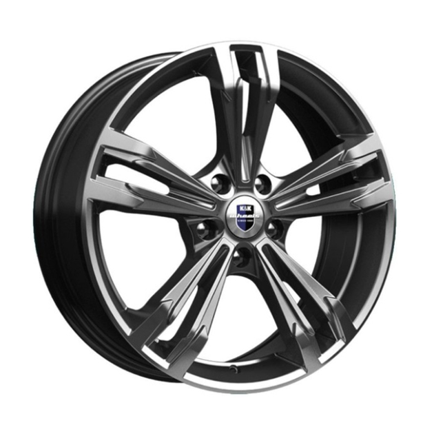 

Диск литой R18 7J 5x114.3/67.1 ET38 КИК Каррера Дарк платинум r73148