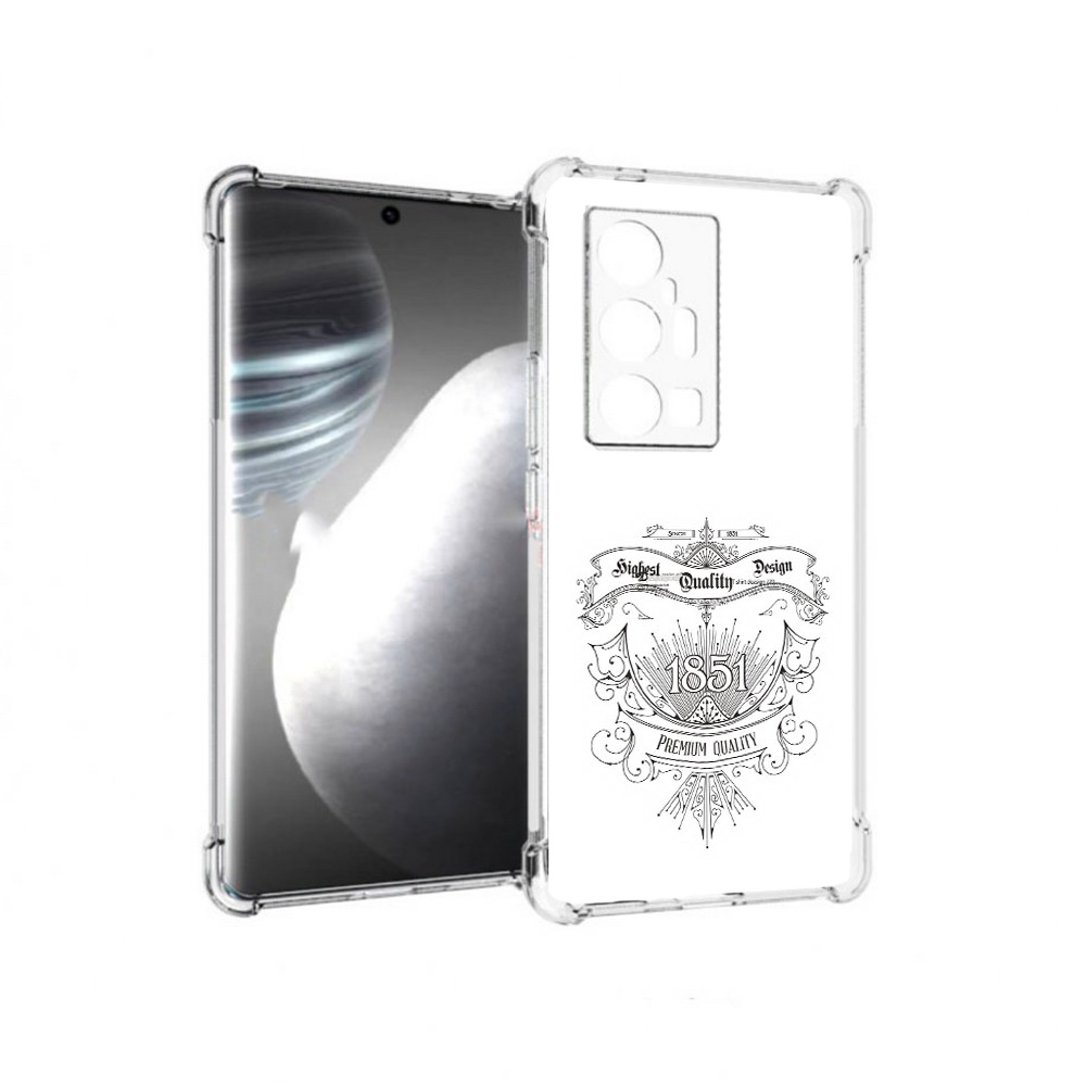 

Чехол MyPads Tocco для Vivo X7 Pro логотип 1851 год (PT227071.403.444), Прозрачный, Tocco