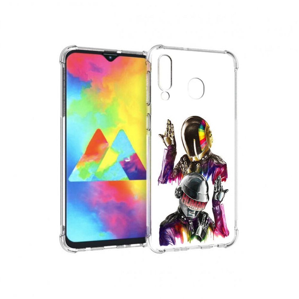 

Чехол MyPads Tocco для Samsung Galaxy M30 диско космонавты (PT138437.525.329), Прозрачный, Tocco