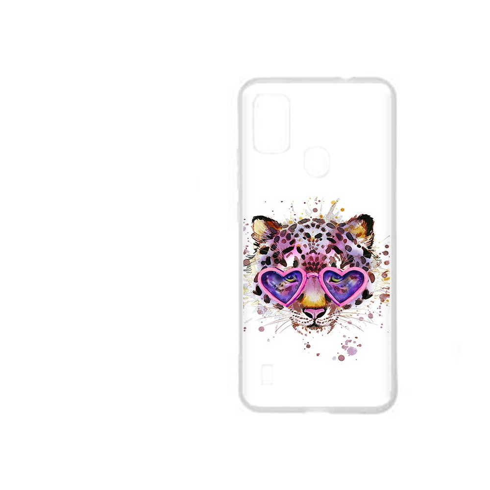 

Чехол MyPads Tocco для ZTE Blade A51 модный леопард (PT160198.458.480), Прозрачный, Tocco