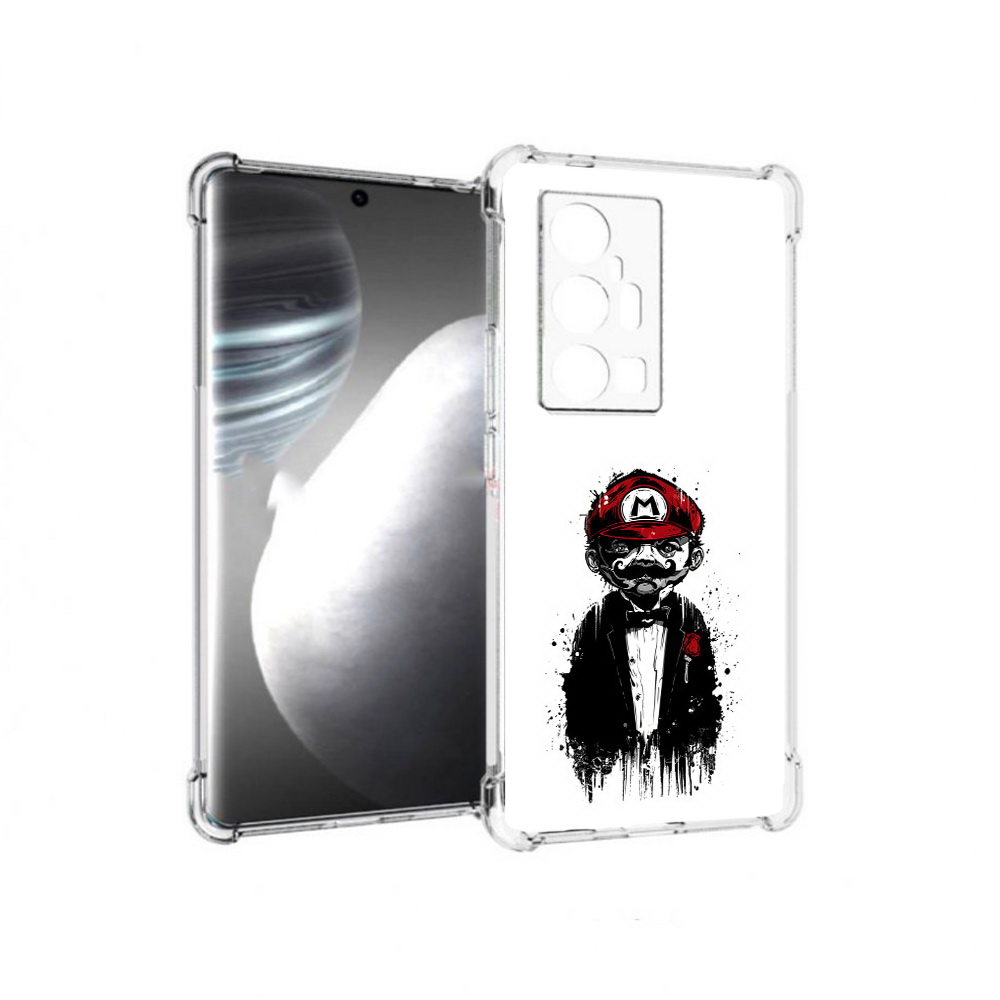

Чехол MyPads Tocco для Vivo X7 Pro марио (PT227071.403.458), Прозрачный, Tocco