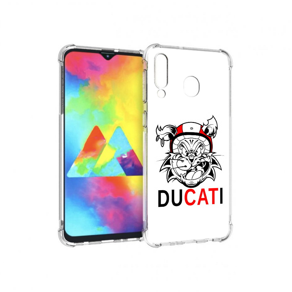 

Чехол MyPads Tocco для Samsung Galaxy M30 дукати (PT138437.525.339), Прозрачный, Tocco