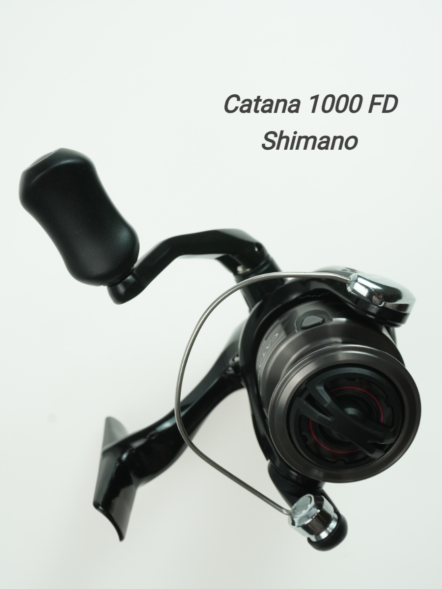 

Катушка Shimano Catana 1000 FD спиннинговая Безынерционная цвет черный, 1000 FD