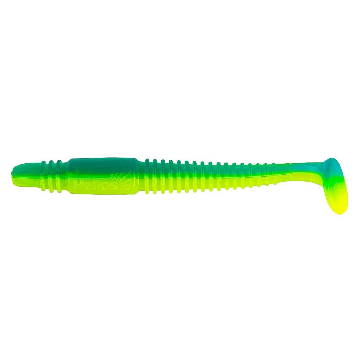 

Виброхвост несъедоб. Minoga 3,75"/9.5 см Blue Lime 100шт. (HS-17-040-N) Helios