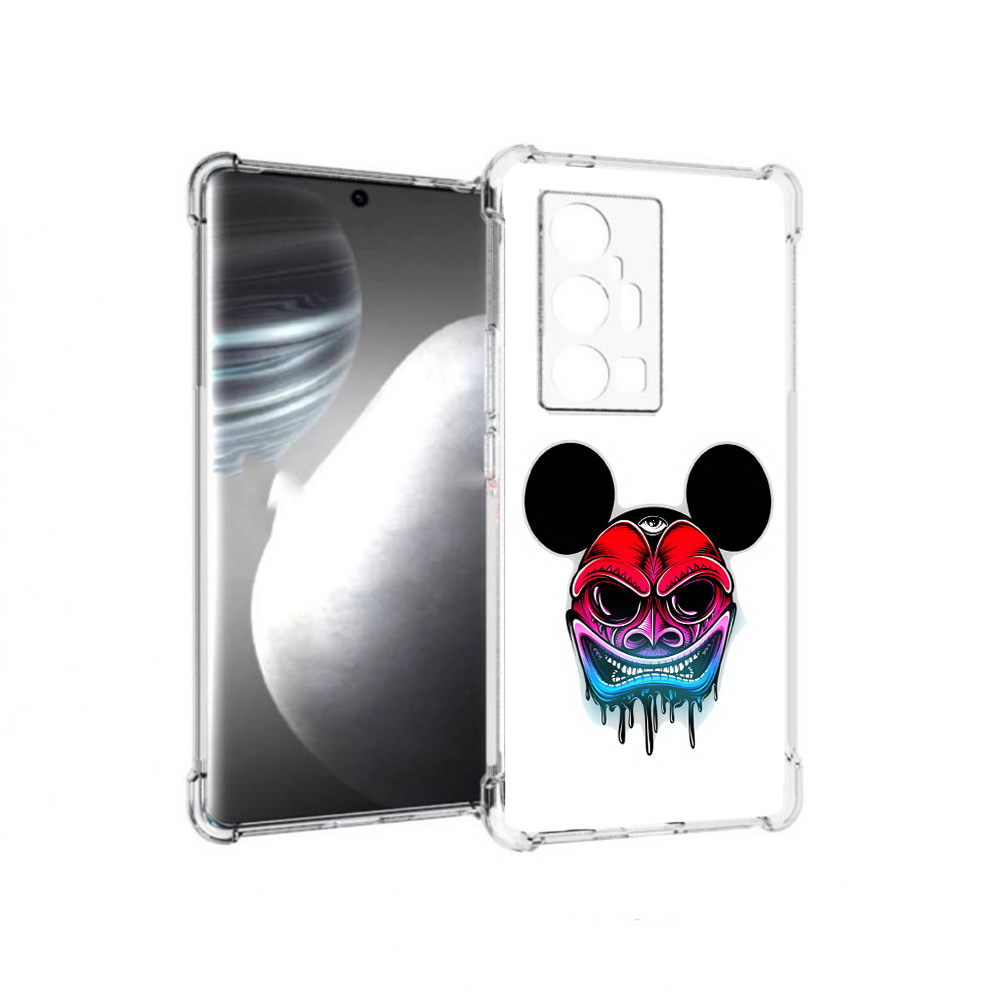 

Чехол MyPads Tocco для Vivo X7 Pro микки в маске (PT227071.403.473), Прозрачный, Tocco