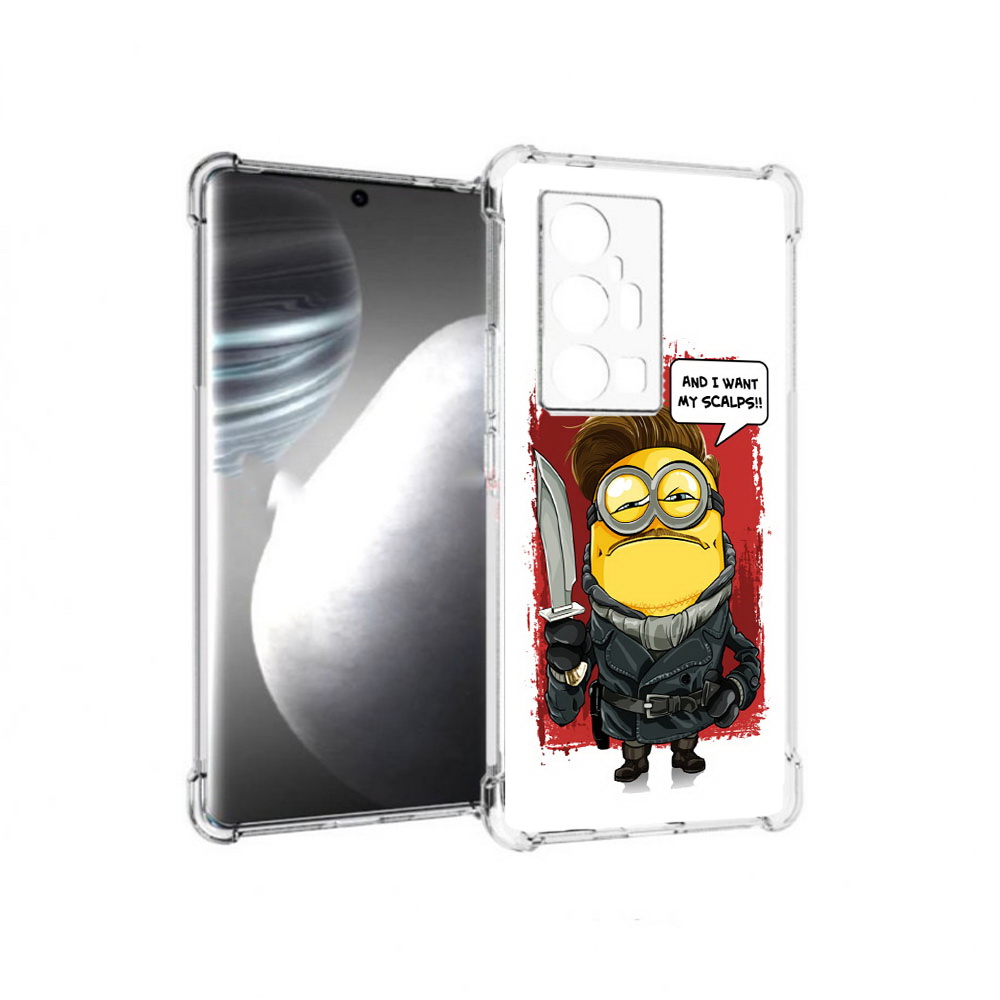 

Чехол MyPads Tocco для Vivo X7 Pro миньон убийца (PT227071.403.477), Прозрачный, Tocco