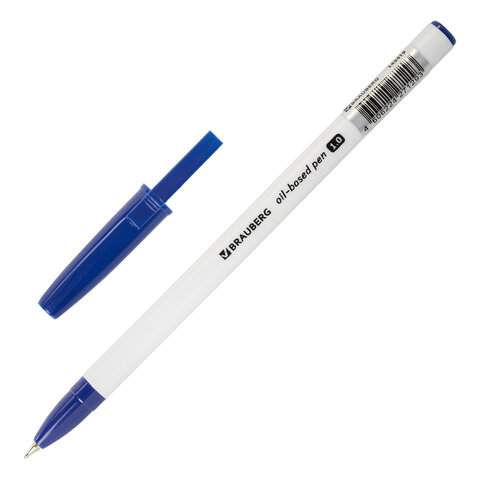 

Ручка шариковая Brauberg 143419, синяя, 0.5 мм, 48 штук
