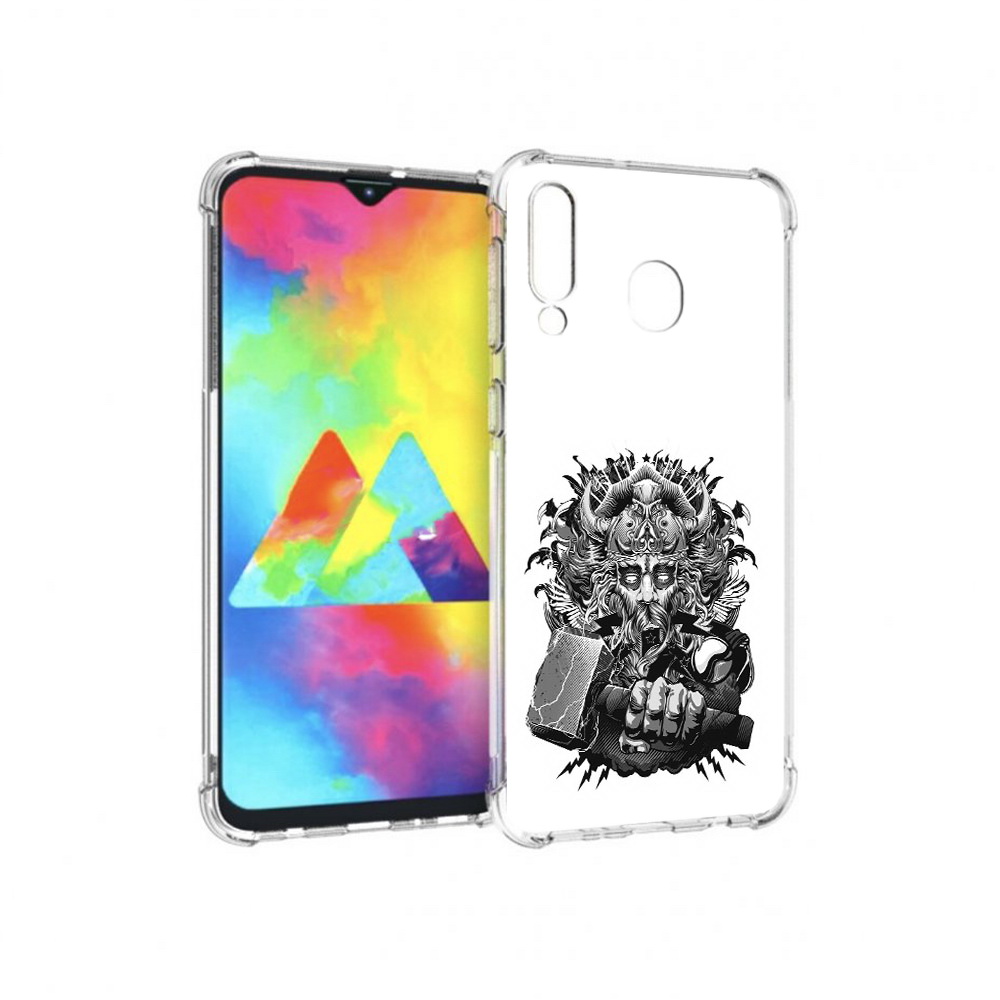 

Чехол MyPads Tocco для Samsung Galaxy M30 злой тор (PT138437.525.363), Прозрачный, Tocco