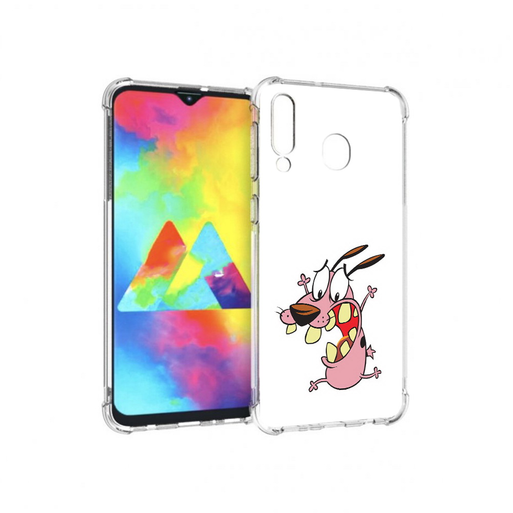 

Чехол MyPads Tocco для Samsung Galaxy M30 зубастый бобик (PT138437.525.371), Прозрачный, Tocco