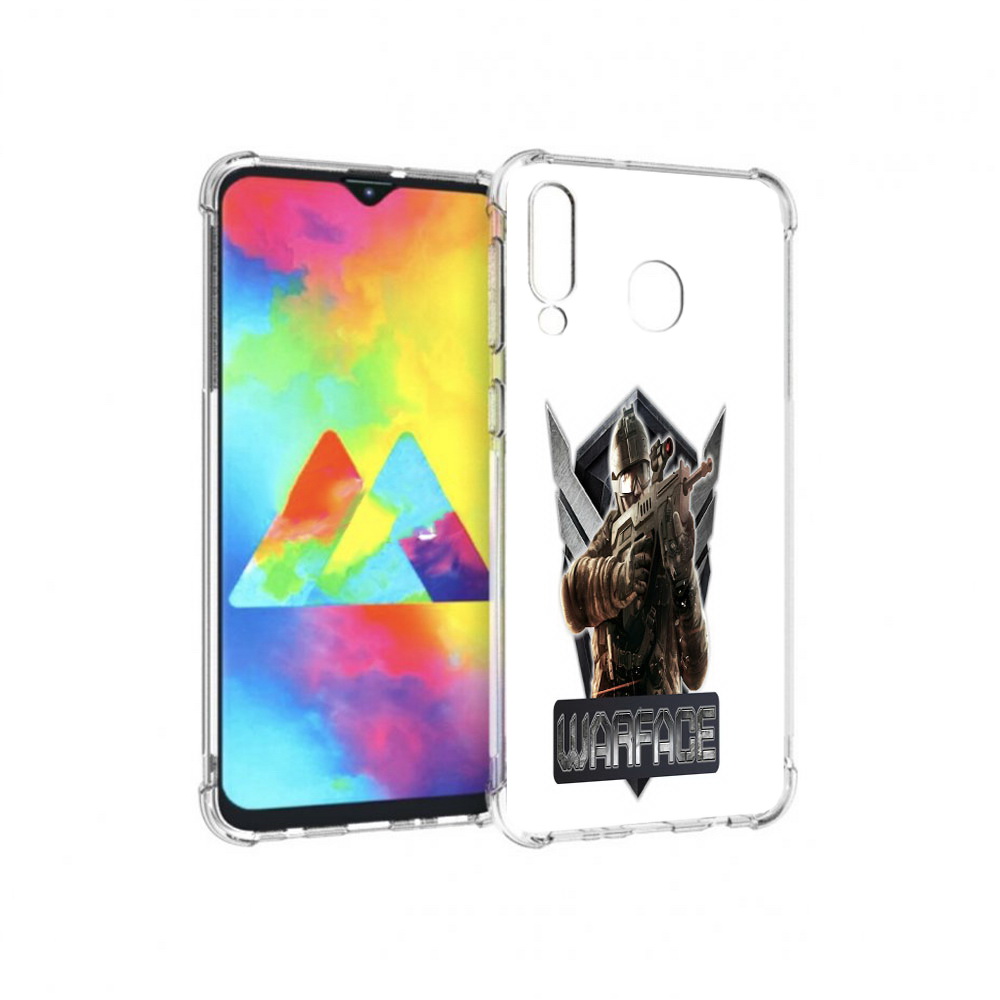 

Чехол MyPads Tocco для Samsung Galaxy M30 игра про войну (PT138437.525.374), Прозрачный, Tocco