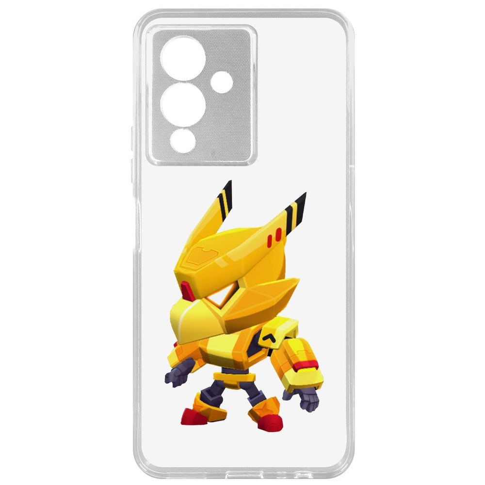 Чехол-накладка Brawl Stars-Ворон Золотой Меха для Infinix Note 12 Pro 5G