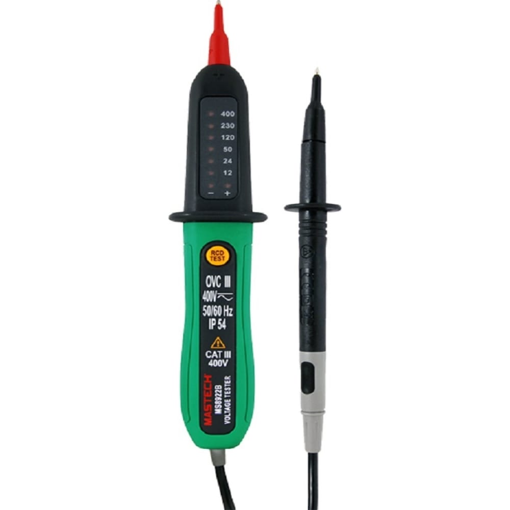

Mastech MS8922B индикатор напряжения AC/DC,полярности контактный 00-00007829