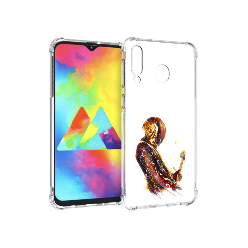 Чехол MyPads Tocco для Samsung Galaxy M30 космо-музыкант (PT138437.525.393)