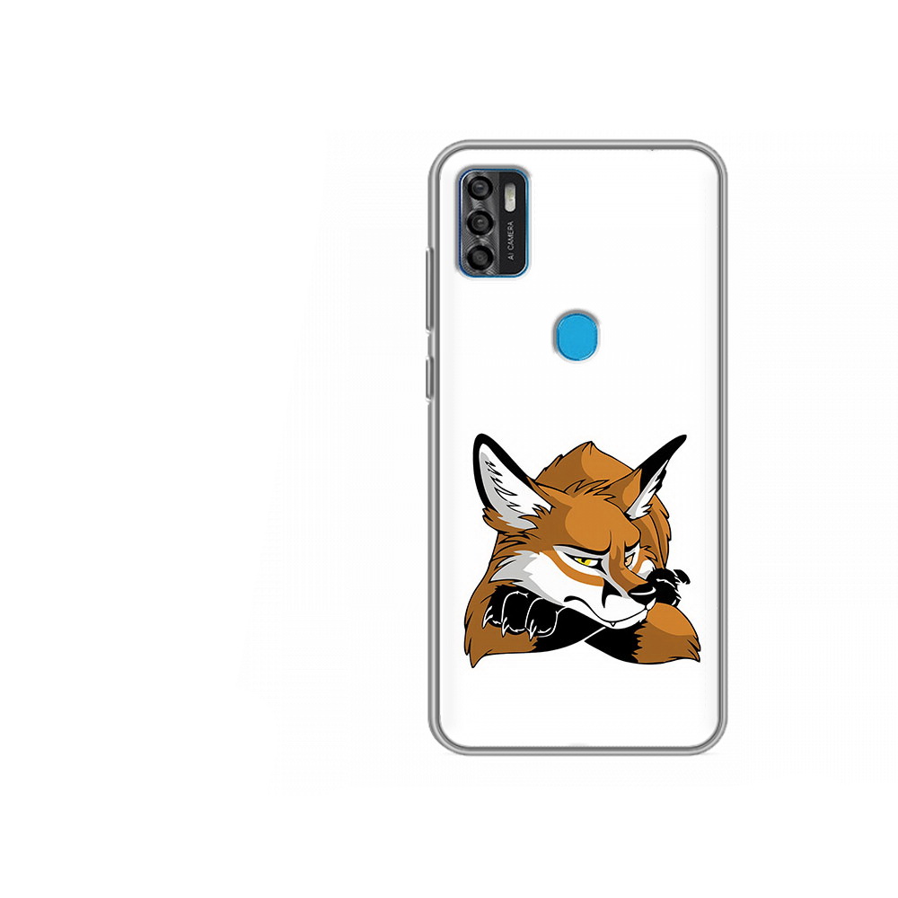 Чехол MyPads Tocco для ZTE Blade A7s 2020 фокс (PT158171.472.660)