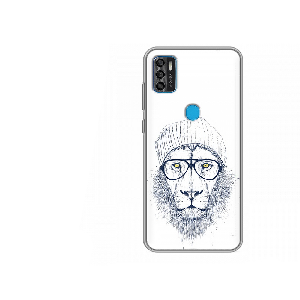 

Чехол MyPads Tocco для ZTE Blade A7s 2020 хиппи лев (PT158171.472.663), Tocco
