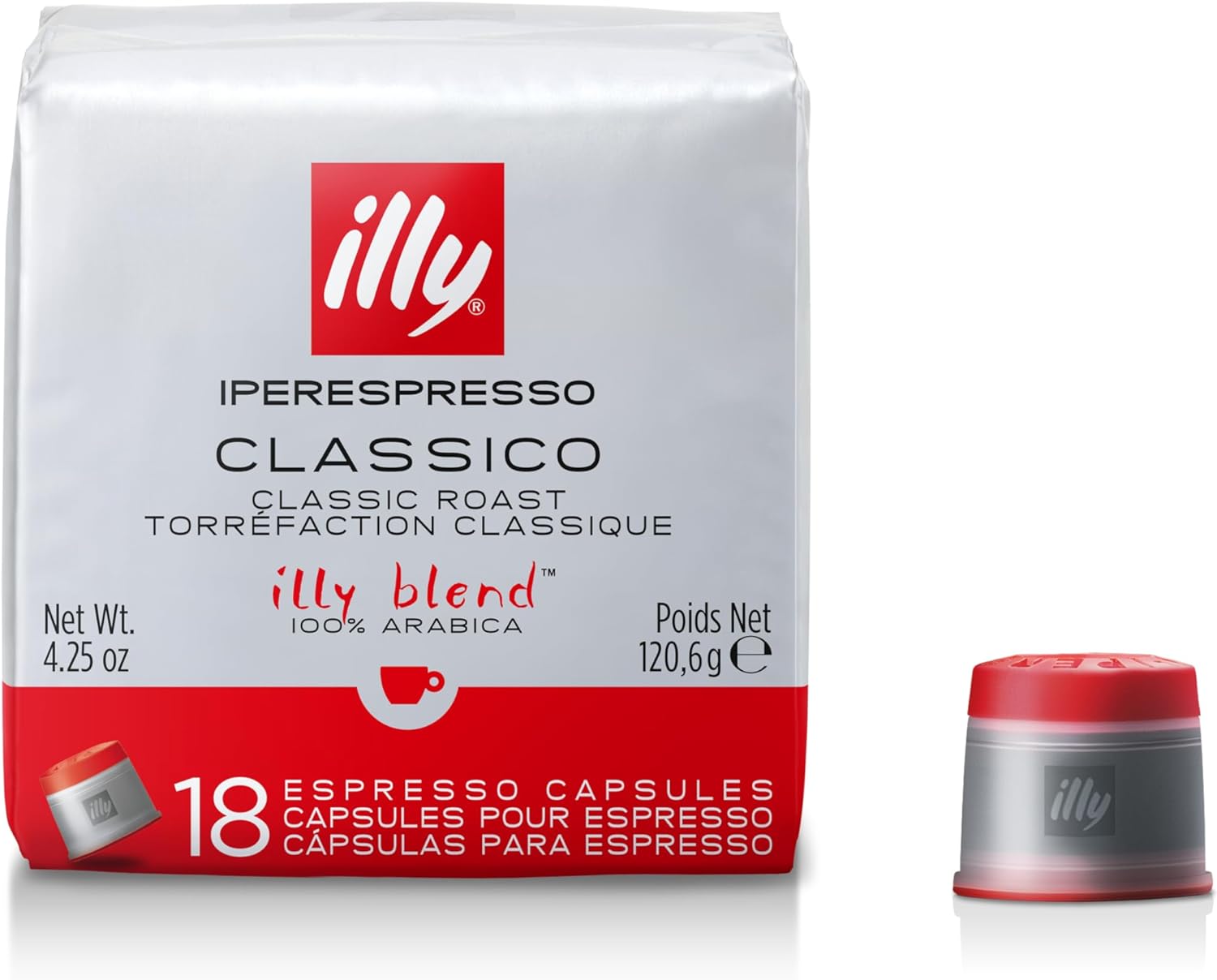 Кофе в капсулах illy iperEspresso средней обжарки 18 шт 1750₽