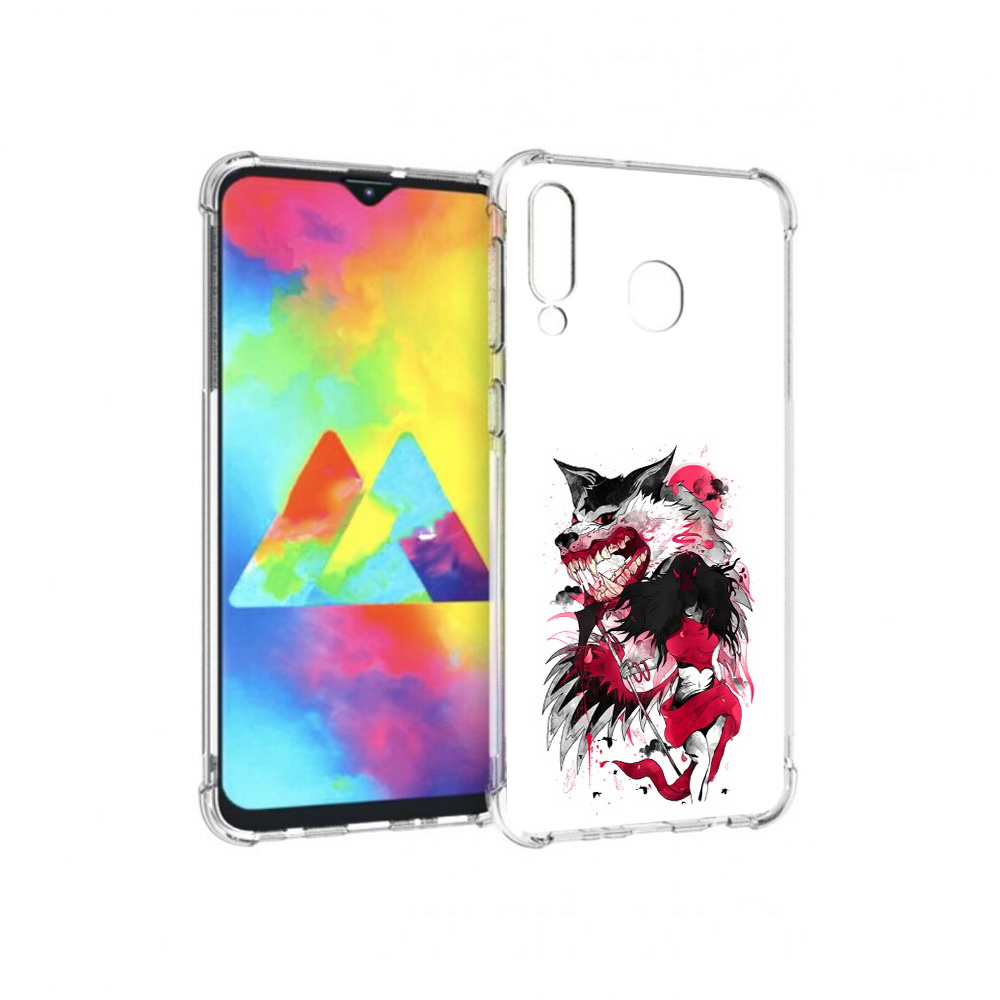 

Чехол MyPads Tocco для Samsung Galaxy M30 красная шапочка (PT138437.525.410), Прозрачный, Tocco