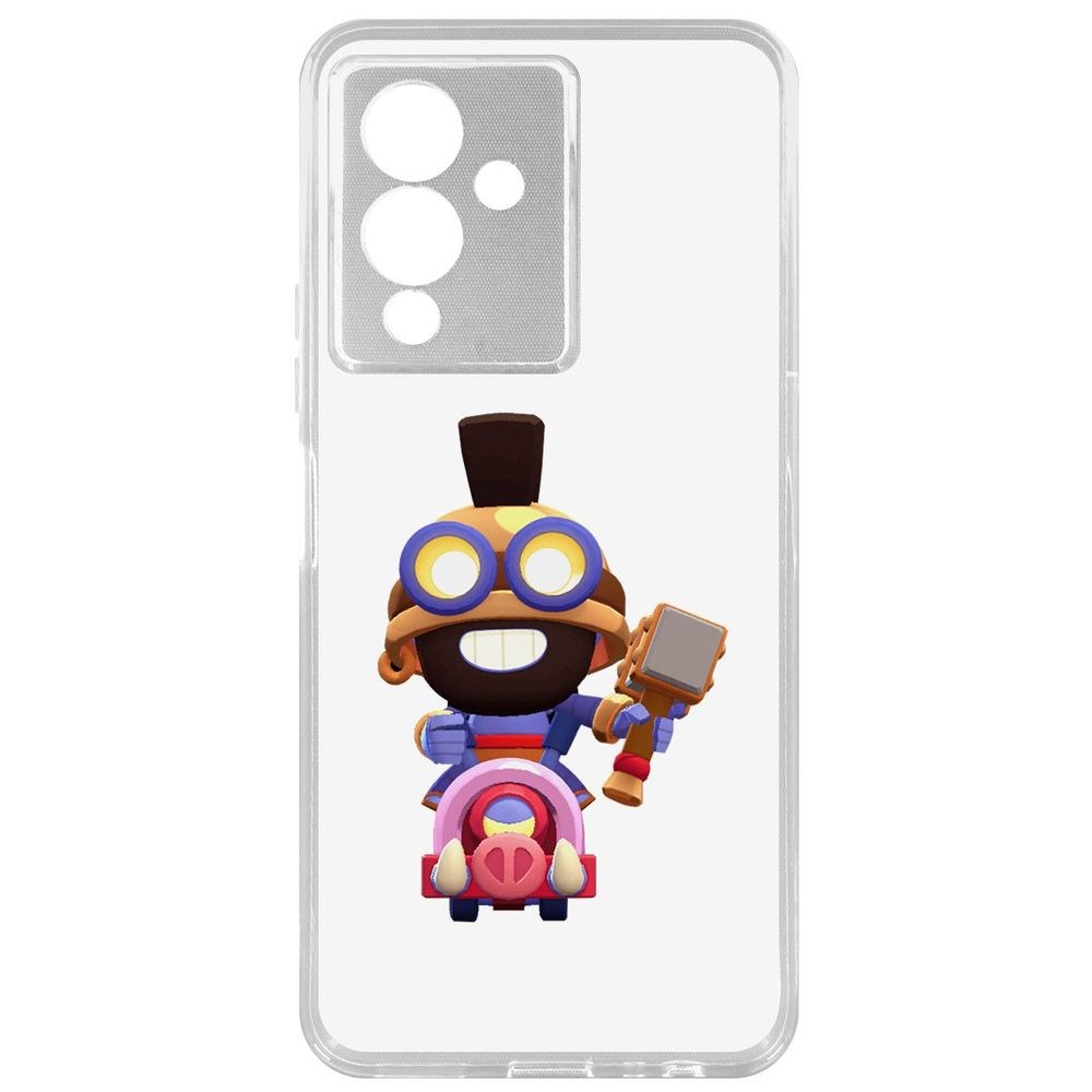 

Чехол-накладка Brawl Stars-Карл Всадник на кабане для Infinix Note 12 Pro 5G
